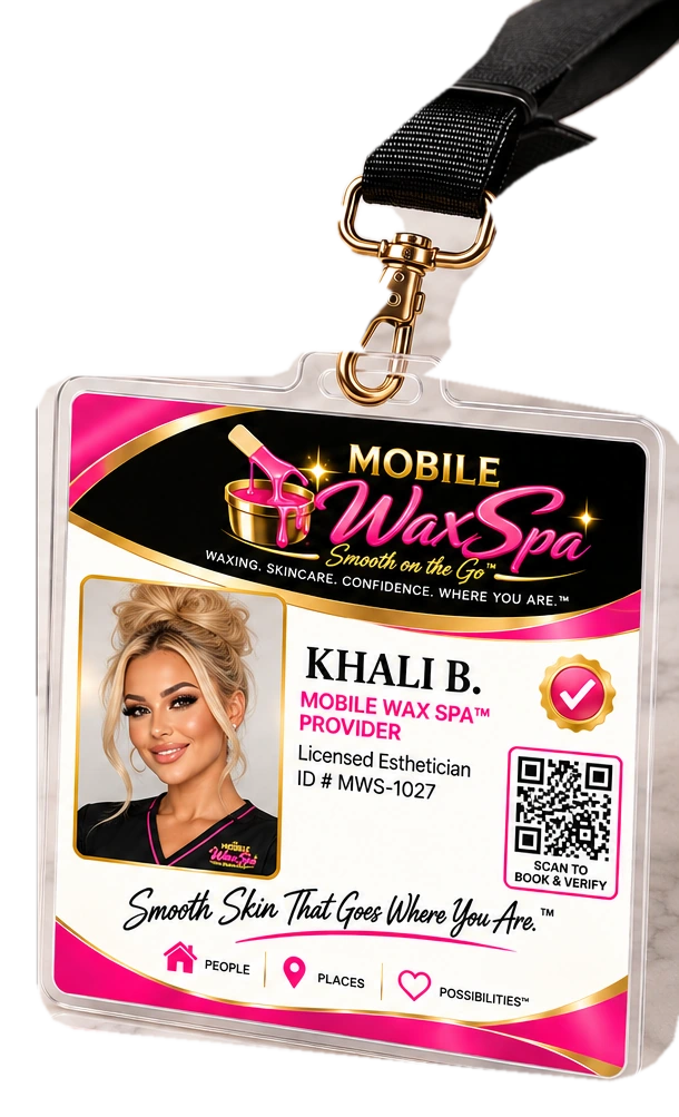 Demonstration Mobile Wax Spa provider badge